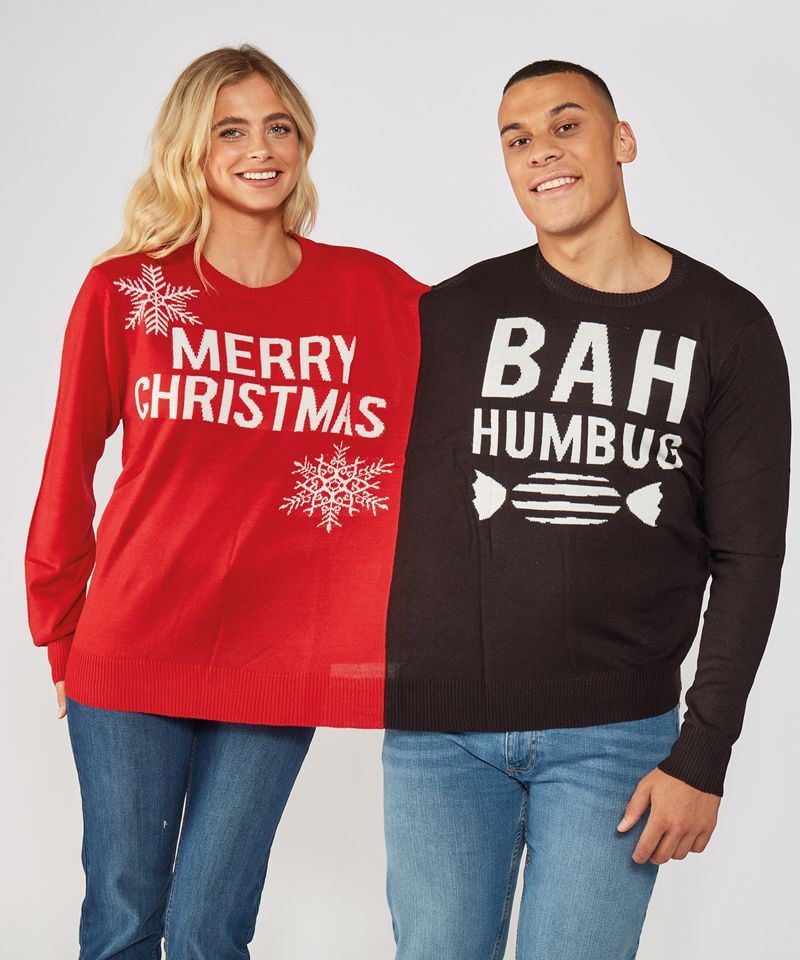 bah humbug christmas jumper
